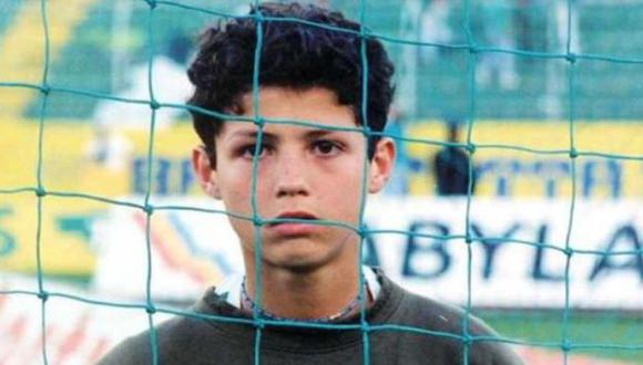 Fotografía de Cristiano Ronaldo de niño arrastró una polémica.