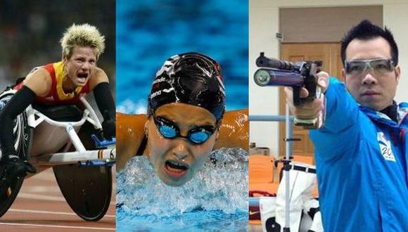 Marieke Vervoort, Yusra Mardini y Hoan Xuan Vinh. Tres atletas, tres historias de Río 2016. (USI)