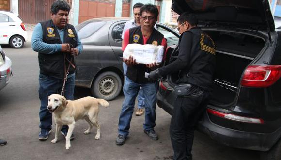 Policía hizo seguimiento a narcos desde Ayacucho. (Miguel Idme)