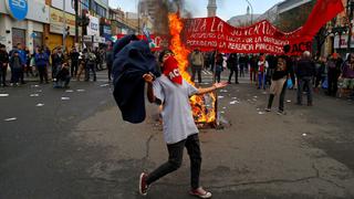 Chile: Incendio intencional en Valparaíso dejó un muerto durante discurso de Michelle Bachelet [Fotos]