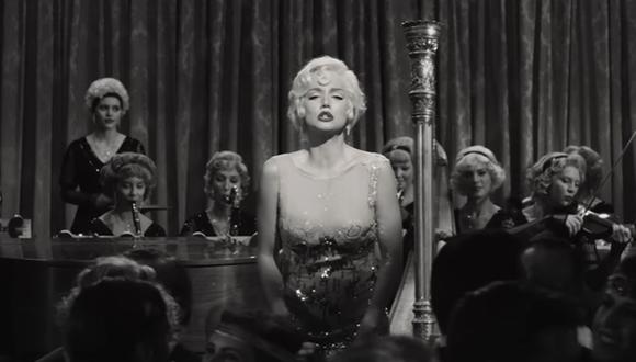 Ana de Armas interpreta a Marilyn Monroe en la película “Blonde” de Netflix. (Foto: Captura)