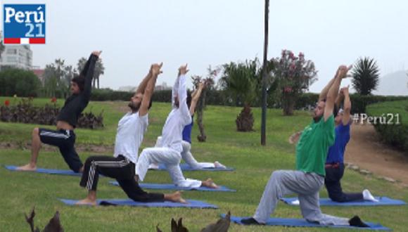 El Día Internacional del Yoga fue instaurado por la ONU. Alejandro Martínez es uno de sus principales difusores en el Perú.
