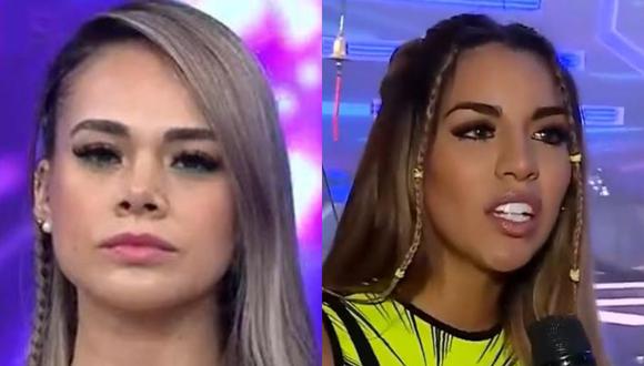 Jossmery Toledo y Gabriela Herrera fueron eliminadas de "Esto es guerra". (Foto: Captura América TV).