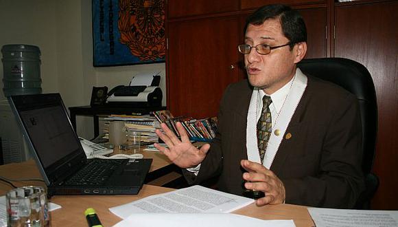 El fiscal Jorge Chávez Cotrina habló del trámite que debe seguir Álvarez para ponerse a derecho. (USI)