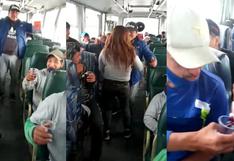 Cañete: trabajadores de empresa agrícola arman fiesta en bus que los trasladaba a sus casas [VIDEO]