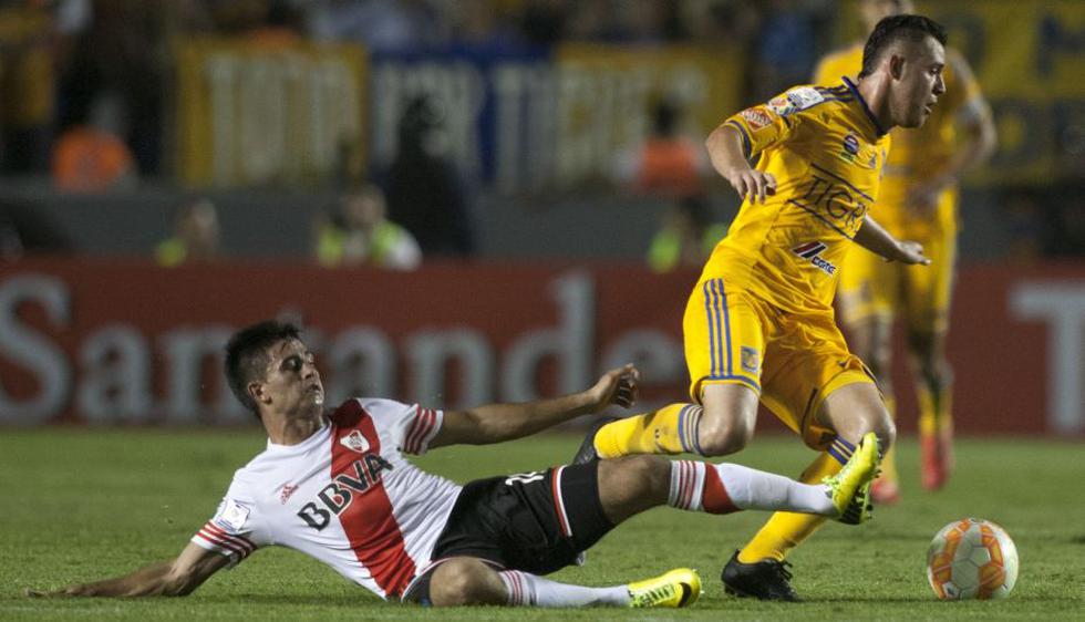 River igualó 2-2 con Tigres y pelea clasificación con Aurich. (AFP)