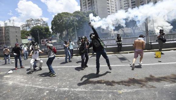 Venezuela: Reportaron enfrentamientos (AFP)