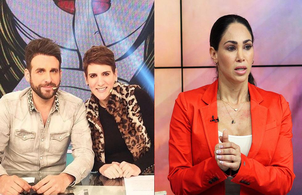 Rodrigo González 'Peluchín' y Gigi Mitre se disculpan con Melissa Loza por juicio. (Foto: GEC)