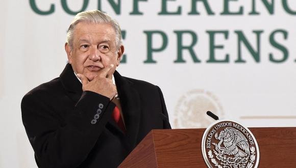 El 24 de enero de 2021 Andrés Manuel López Obrador anunció que estaba contagiado y se reintegró a sus actividades el 8 de febrero. (Foto: ALFREDO ESTRELLA / AFP)