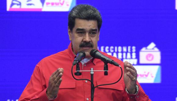 Imagen del presidente de Venezuela, Nicolás Maduro. (Foto: Federico PARRA / AFP).