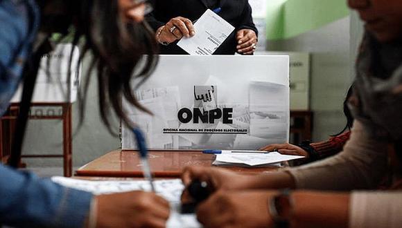 Las Elecciones generales 2021 se realizarán el próximo 11 de abril. (Foto: ONPE)