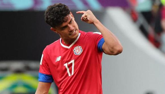 Gol de Tejeda para el 1-1 de Costa Rica vs. Alemania en Qatar 2022. (Foto: AFP)