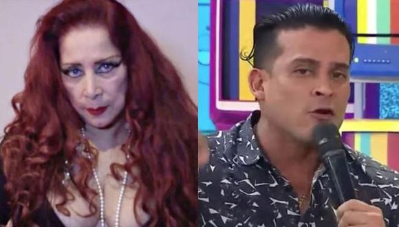 Monique Pardo afirma que es amiga de Christian Domínguez y aconsejó a cumbiambero acusado de infidelidad. | Composición