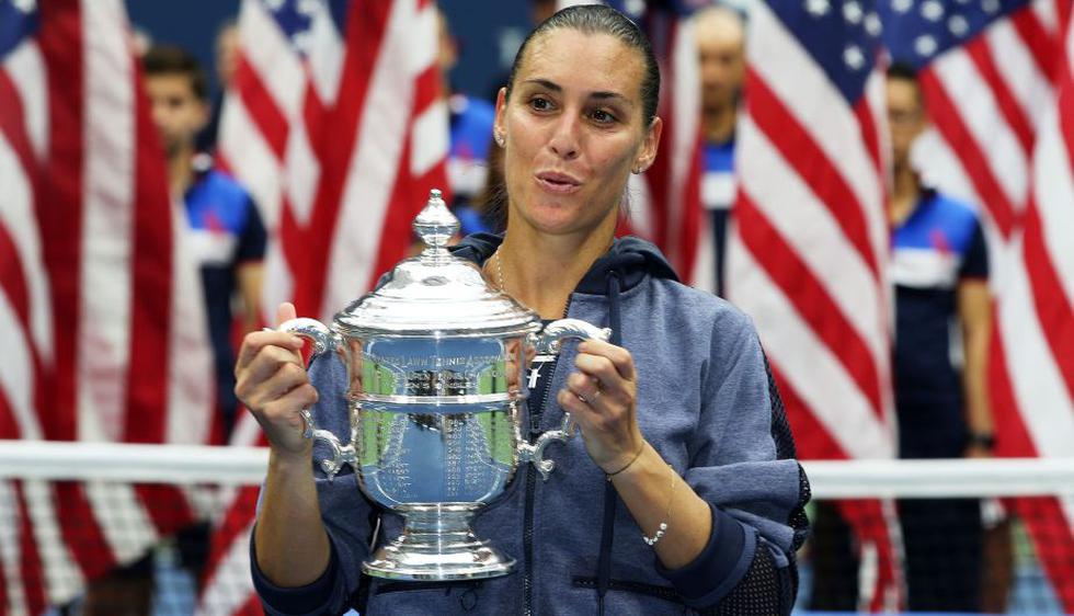 Flavia Pennetta se consagró campeona del US Open 2015 y anunció su retiro del tenis. (AFP)