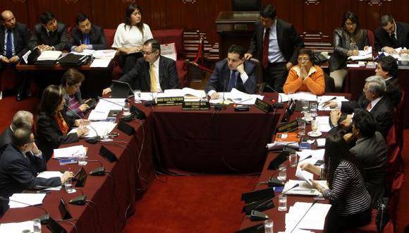Dictamen quedó para que sea debatido en el Pleno. (Nancy Dueñas/Perú21)