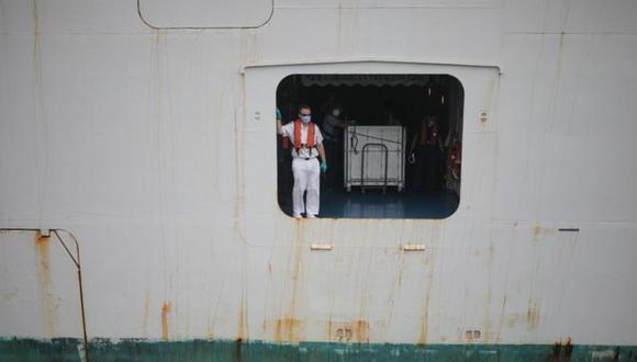 Miles de marineros en el mundo estarían siguiendo las restricciones sanitarias en el mar, y muchos de ellos ya de vuelta a casa. (Foto: AFP)