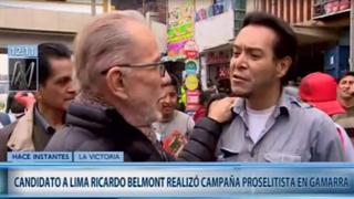 Hombre a quien Ricardo Belmont tildó de "delincuente" es un profesor de San Marcos