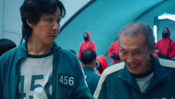 Lee Jung Jae y Oh Young Soo interpretan a Gi-Hun y Oh Il-Nam, respectivamente, en "El juego del calamar" (Foto: Netflix)