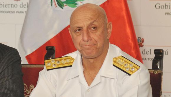 Caso López Meneses: Almirante José Cueto irá al Congreso en febrero. (Difusión)