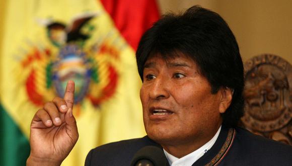 Evo Morales, presidente de Bolivia (Columbia).