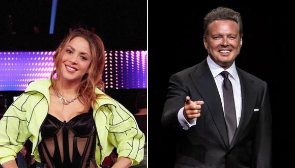 Shakira y Luis Miguel no lograron ponerse de acuerdo, lo cual molestó a "El sol de México" (Foto: Shakira y Luis Miguel  / Instagram)