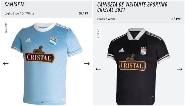 Los precios de la camiseta de Sporting Cristal. (Foto: ADIDAS)