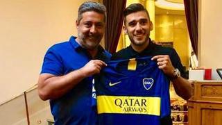 Eduardo Salvio a Boca Juniors: presidente de 'Xeneizes' le dio la bienvenida al nuevo fichaje