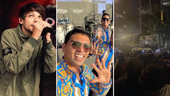 Louis Tomlinson en Lima: fans cantan ‘Motor y Motivo’ del Grupo 5 a las afuera de hotel de Miraflores. (Foto: Instagram).