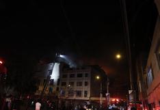 Incendio en Mesa Redonda: Ministro del Interior denuncia que en galería se construyeron de manera ilegal tres pisos más