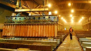 Producción peruana de cobre cae 1.5% interanual en agosto 