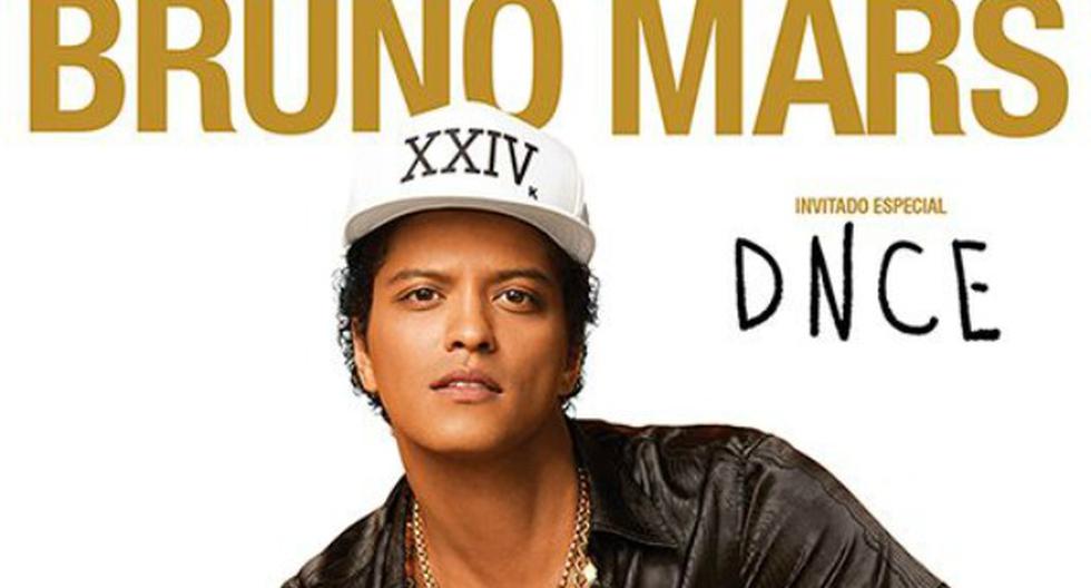 Bruno Mars llegará a Perú el 30 de noviembre [VIDEOS] ESPECTACULOS