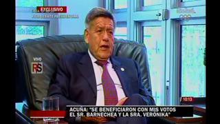César Acuña: ‘Mi salida de la contienda electoral benefició a Verónika Mendoza y Alfredo Barnechea’ [Video]