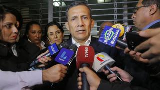 Ollanta Humala cuestiona que fiscales visiten el colegio de sus hijas para investigar sobre su viaje
