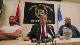 Grecia: Detienen a la cúpula de partido neonazi por muerte de un músico