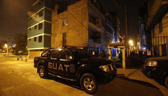 Allanan viviendas de Chacalón Jr. y varios policías. (Foto: Cesar Grados/@photo.gec)