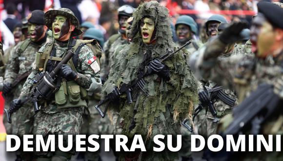 Perú es considerado como uno de los ejércitos más poderosos de Latinoamérica