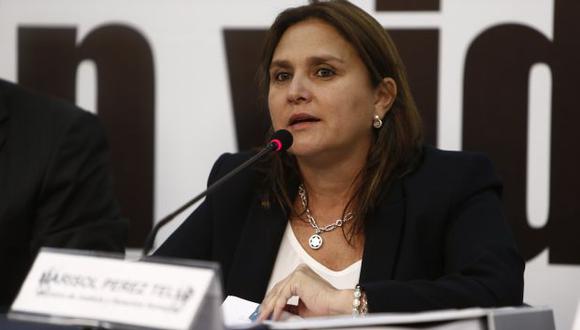 Marisol Pérez Tello cuestionó a procurador Amado Enco e indicó que ha sido “poco riguroso”. (Renzo Salazar)