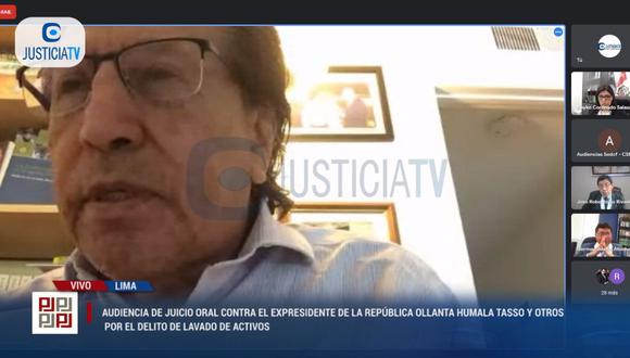 Alejandro Toledo declara en juicio a Ollanta Humala