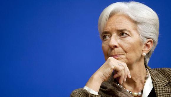 Lagarde sube a 1.6% expansión. (Bloomberg)