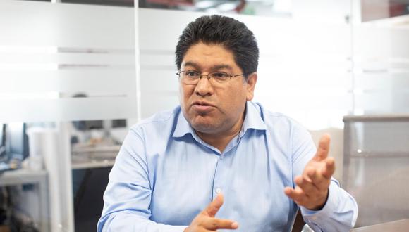 El congresista Rennán Espinoza es vocero de la bancada Somos Perú. (José Rojas/GEC)