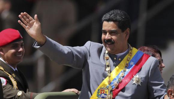 Lo esquiva. Maduro evitó tratar posibles nexos con Odebrecht. (AP)