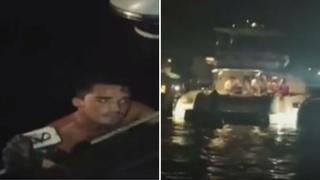 Ancón: Joven intentó escapar nadando tras participar de fiesta en yate 