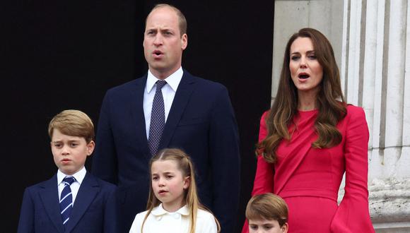 Catalina, princesa de Gales, contó que Luis tuvo que consolarla tras la muerte de Isabel II.  (Foto: AFP)