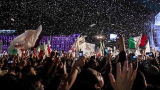 Así celebraron la victoria de Andrés Manuel López Obrador [FOTOS]