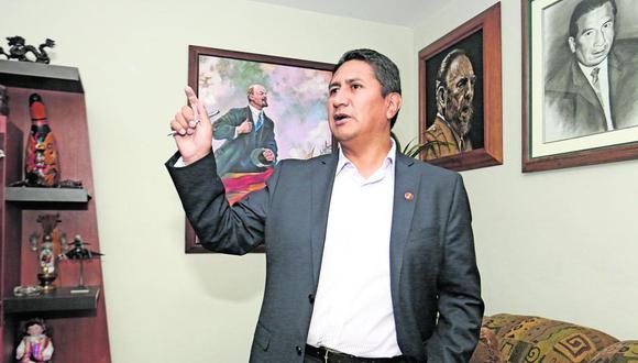 El Ministerio Público investiga al secretario general de Perú Libre, Vladimir Cerrón, así como a otros altos dirigentes del partido de Gobierno. (@photo.gec)