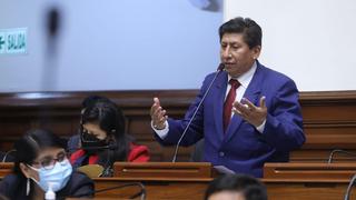 Waldemar Cerrón anuncia que Perú Libre votará a favor de censurar al ministro Senmache