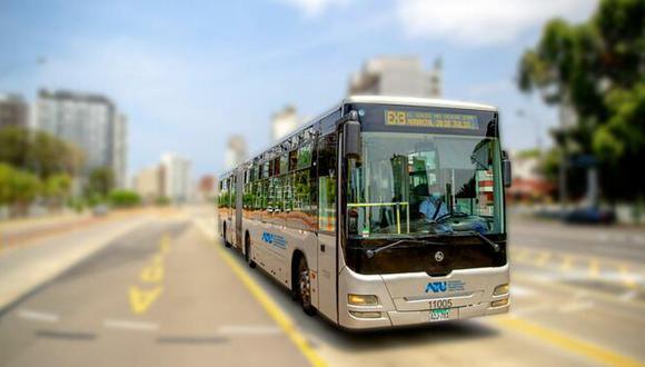 horario especial del transporte público en Lima y Callao. (Foto: ATU)