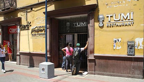 Edificio está a media cuadra de la Plaza de Armas de Trujillo. (Alan Benites)