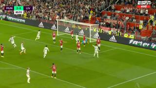 Liverpool consigue el descuento: gol de Mohamed Salah ante Manchester United