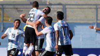 Argentina venció 1-0 a Colombia y respira en la fase final del Sudamericano Sub 20